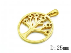 Stainless Steel Jewelry Wholesale - Stainless Steel Pendants - HY70P0194LZ
