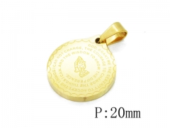 Stainless Steel Jewelry Wholesale - Stainless Steel Pendants - HY12P0881KZ