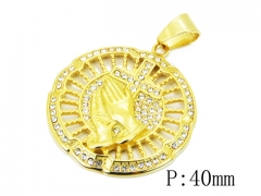 Stainless Steel Jewelry Wholesale - Stainless Steel Pendants - HY15P0315HML