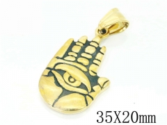 Stainless Steel Jewelry Wholesale - Stainless Steel Pendants - HY48P0017PY