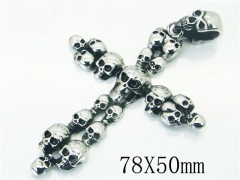 Stainless Steel Jewelry Wholesale - Stainless Steel Pendants - HY22P0898HMB