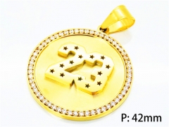 Stainless Steel Jewelry Wholesale - Stainless Steel Pendants - HY15P0202HNL