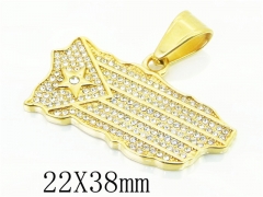 Stainless Steel Jewelry Wholesale - Stainless Steel Pendants - HY13P1906HIL