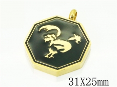 Stainless Steel Jewelry Wholesale - Stainless Steel Pendants - HY06P0522NR