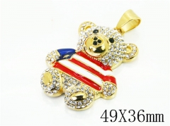 Stainless Steel Jewelry Wholesale - Stainless Steel Pendants - HY13P2047HMV