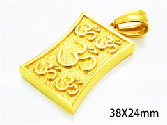 Stainless Steel Jewelry Wholesale - Stainless Steel Pendants - HY06P0208HHQ