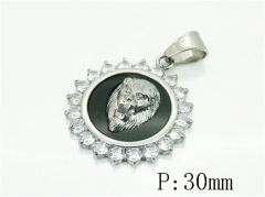 Stainless Steel Jewelry Wholesale - Stainless Steel Pendants - HY13P2131HM5