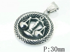 Stainless Steel Jewelry Wholesale - Stainless Steel Pendants - HY48P0112NS