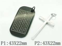 Stainless Steel Jewelry Wholesale - Stainless Steel Pendants - HY59P0960PA