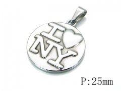 Stainless Steel Jewelry Wholesale - Stainless Steel Pendants - HY54P0043JLF