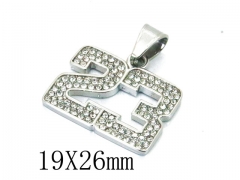Stainless Steel Jewelry Wholesale - Stainless Steel Pendants - HY13P0994HIE