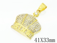 Stainless Steel Jewelry Wholesale - Stainless Steel Pendants - HY15P0491HPC
