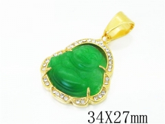 Stainless Steel Jewelry Wholesale - Stainless Steel Pendants - HY13P1491HPE
