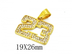 Stainless Steel Jewelry Wholesale - Stainless Steel Pendants - HY13P0995HJS