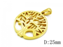 Stainless Steel Jewelry Wholesale - Stainless Steel Pendants - HY70P0196LZ