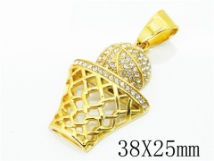 Stainless Steel Jewelry Wholesale - Stainless Steel Pendants - HY13P1370HIL