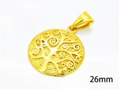 Stainless Steel Jewelry Wholesale - Stainless Steel Pendants - HY06P0222HTT