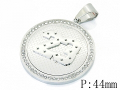 Stainless Steel Jewelry Wholesale - Stainless Steel Pendants - HY15P0452HMX