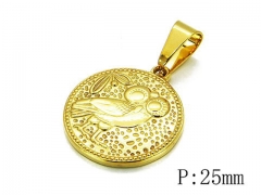 Stainless Steel Jewelry Wholesale - Stainless Steel Pendants - HY54P0173KS
