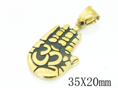 Stainless Steel Jewelry Wholesale - Stainless Steel Pendants - HY48P0020PR