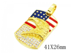 Stainless Steel Jewelry Wholesale - Stainless Steel Pendants - HY13P0856HKF