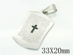 Stainless Steel Jewelry Wholesale - Stainless Steel Pendants - HY12P1274JLD