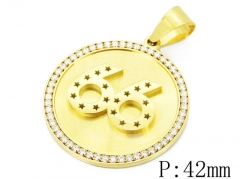 Stainless Steel Jewelry Wholesale - Stainless Steel Pendants - HY15P0453HNL