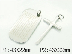 Stainless Steel Jewelry Wholesale - Stainless Steel Pendants - HY59P0957OR
