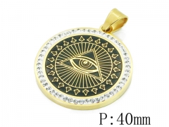 Stainless Steel Jewelry Wholesale - Stainless Steel Pendants - HY15P0340HJL