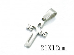 Stainless Steel Jewelry Wholesale - Stainless Steel Pendants - HY70P0562HL