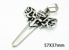 Stainless Steel Jewelry Wholesale - Stainless Steel Pendants - HY22P0408HIS