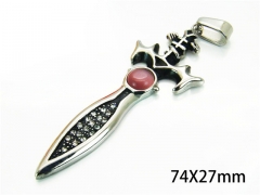 Stainless Steel Jewelry Wholesale - Stainless Steel Pendants - HY22P0371HKS