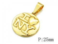 Stainless Steel Jewelry Wholesale - Stainless Steel Pendants - HY54P0044KB