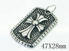 Stainless Steel Jewelry Wholesale - Stainless Steel Pendants - HY48P0326NR