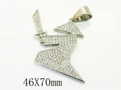 Stainless Steel Jewelry Wholesale - Stainless Steel Pendants - HY72P0029IEE