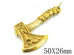 Stainless Steel Jewelry Wholesale - Stainless Steel Pendants - HY13P1156PW