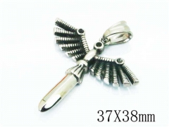 Stainless Steel Jewelry Wholesale - Stainless Steel Pendants - HY22P0772HHE