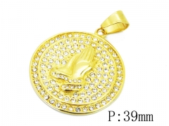 Stainless Steel Jewelry Wholesale - Stainless Steel Pendants - HY15P0316HNL