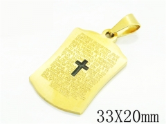 Stainless Steel Jewelry Wholesale - Stainless Steel Pendants - HY12P1290KL