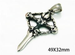 Stainless Steel Jewelry Wholesale - Stainless Steel Pendants - HY22P0406HIB