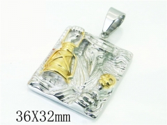Stainless Steel Jewelry Wholesale - Stainless Steel Pendants - HY22P0918HJB
