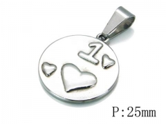 Stainless Steel Jewelry Wholesale - Stainless Steel Pendants - HY54P0039JLG