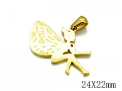 Stainless Steel Jewelry Wholesale - Stainless Steel Pendants - HY70P0294KLT
