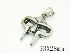 Stainless Steel Jewelry Wholesale - Stainless Steel Pendants - HY22P1157HEE