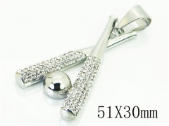 Stainless Steel Jewelry Wholesale - Stainless Steel Pendants - HY13P1655HJE