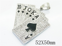 Stainless Steel Jewelry Wholesale - Stainless Steel Pendants - HY13P1344HMX