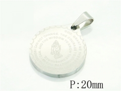 Stainless Steel Jewelry Wholesale - Stainless Steel Pendants - HY12P1306JX