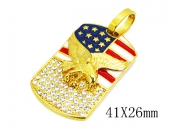 Stainless Steel Jewelry Wholesale - Stainless Steel Pendants - HY13P0855HKQ