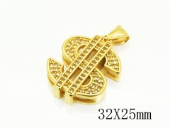 Stainless Steel Jewelry Wholesale - Stainless Steel Pendants - HY59P1231H1