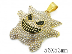 Stainless Steel Jewelry Wholesale - Stainless Steel Pendants - HY13P1204ILX